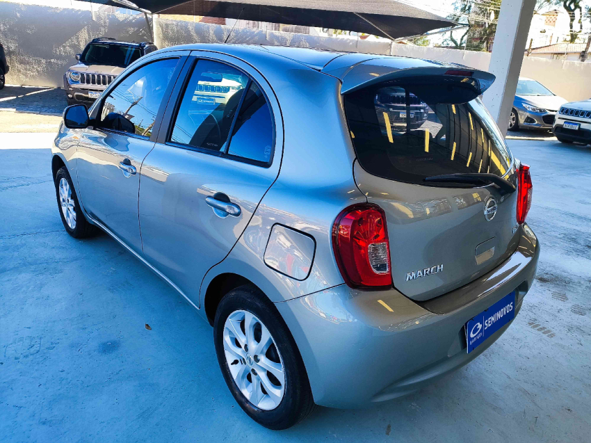 nissan march 1.6 sv 16v flexstart 4p xtronic flex automatico 2020