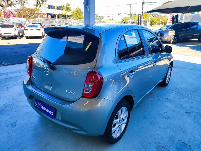 nissan march 1.6 sv 16v flexstart 4p xtronic flex automatico 2020
