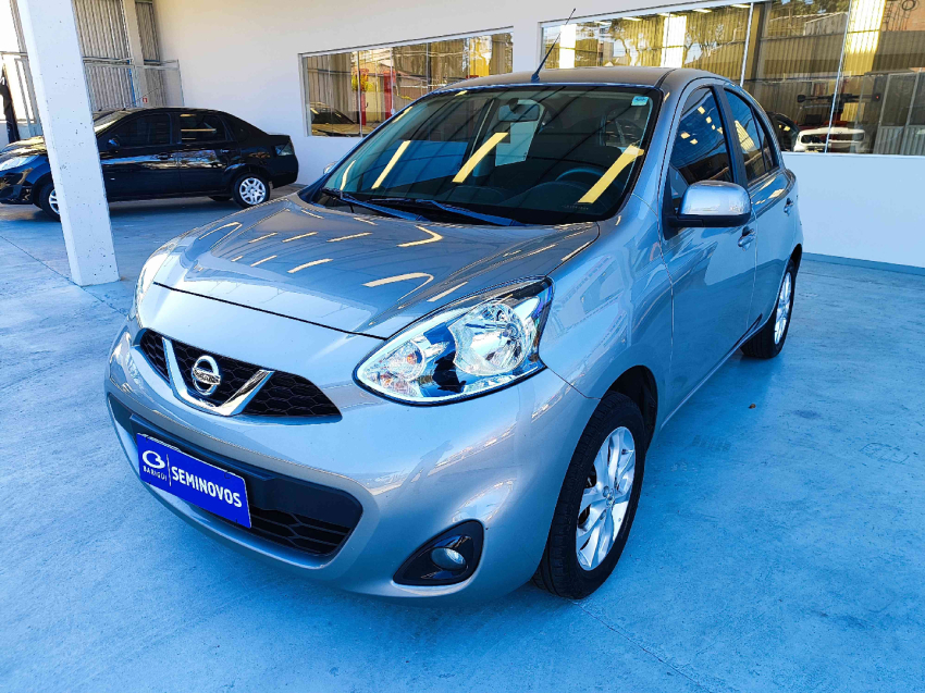 nissan march 1.6 sv 16v flexstart 4p xtronic flex automatico 2020