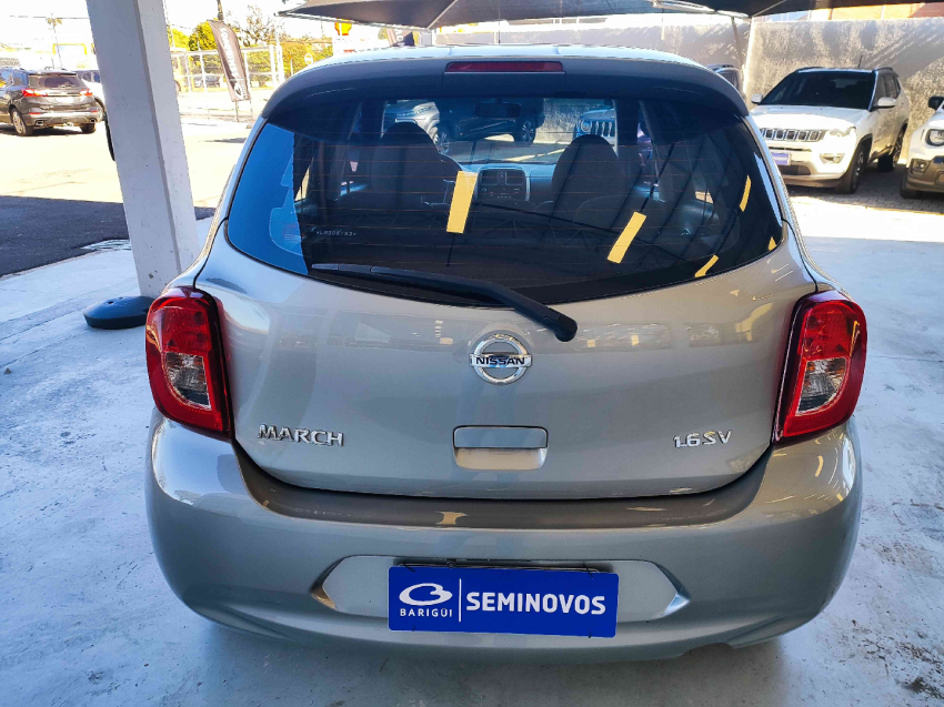 nissan march 1.6 sv 16v flexstart 4p xtronic flex automatico 2020
