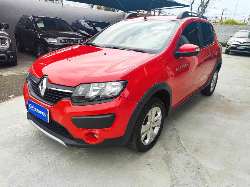 renault sandero 1.6 stepway 8v flex 4p manual 2016
