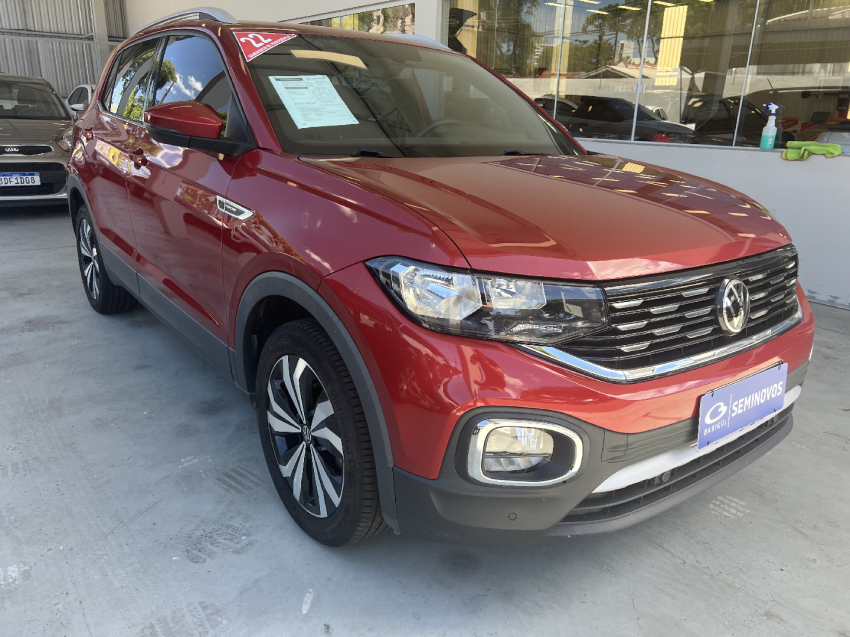 volkswagen t-cross 1.4 250 tsi total flex highline automatico 4p 2022