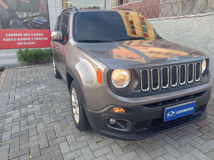 jeep renegade 1.8 16v flex longitude 4p automatico 2017
