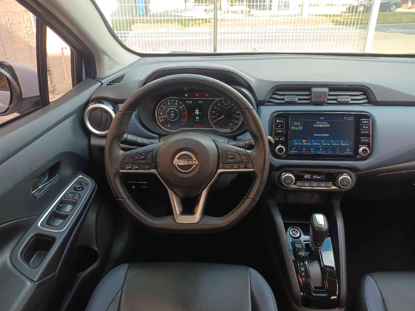 nissan versa exclusive 1.6 16v cvt flex automatico 2023/249