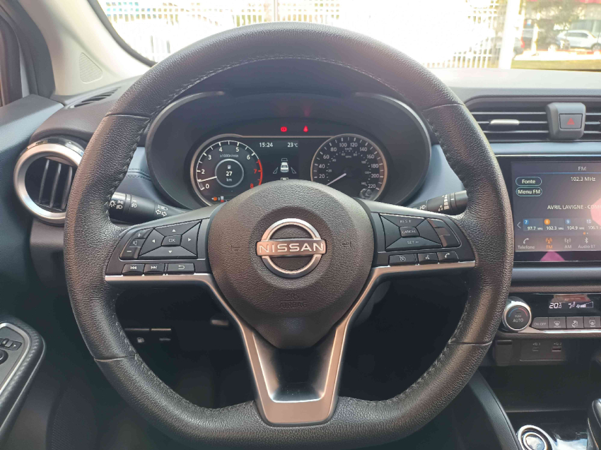 nissan versa exclusive 1.6 16v cvt flex automatico 2023/2410