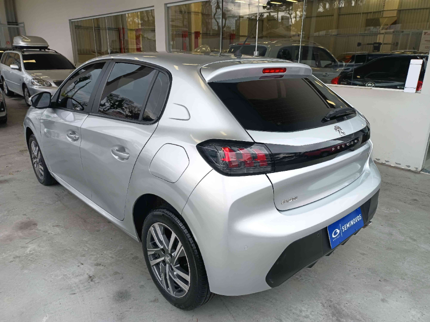 peugeot 208 1.6 16v flex allure at6 4p automatico 20223