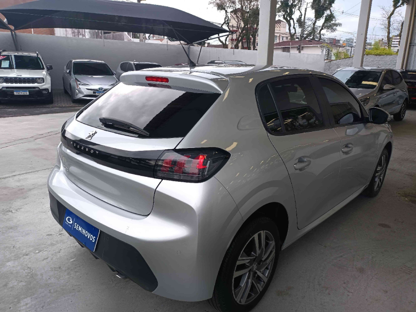 peugeot 208 1.6 16v flex allure at6 4p automatico 20225