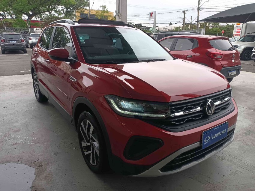 volkswagen t-cross 1.0 200 tsi total flex comfortline automatico 4p 20250