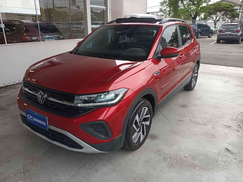 volkswagen t-cross 1.0 200 tsi total flex comfortline automatico 4p 20252