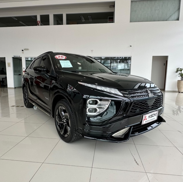 mitsubishi eclipse cross 1.5 mivec turbo gasolina hpe-s black s-awc cvt 4p automatico 20269