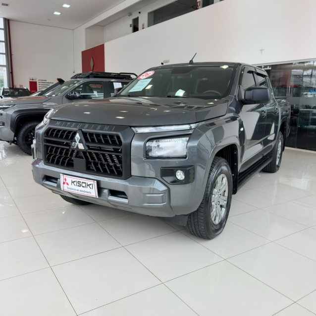mitsubishi l200 triton 2.4 16v turbo diesel gls cd 4x4 automatico 4p 20264