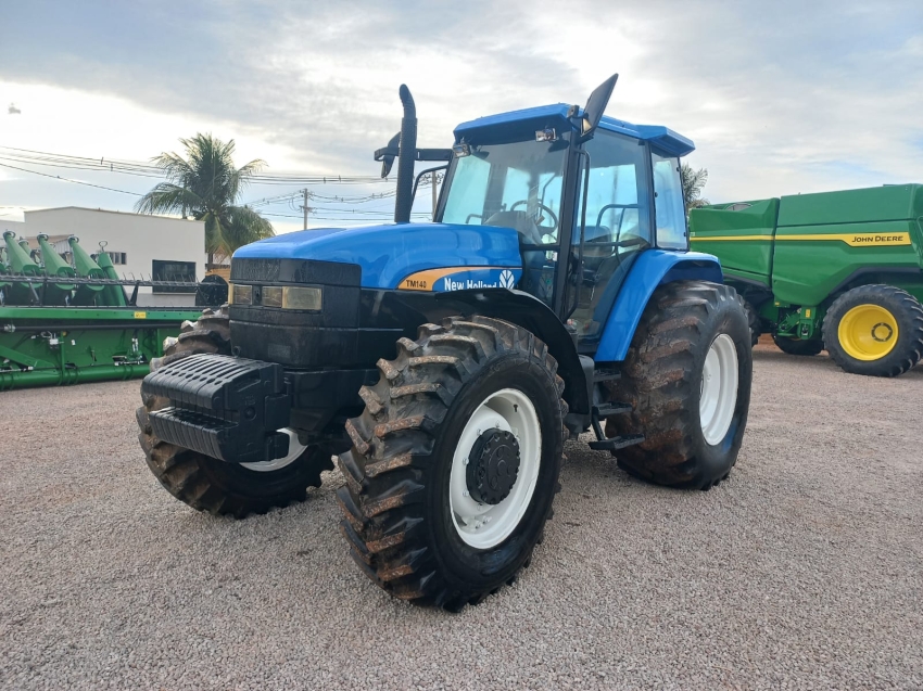new holland trator tm 140 - diesel 1p semiautomatico 1999 new holland trator tm 140 - diesel 1p semiautomatico 1999