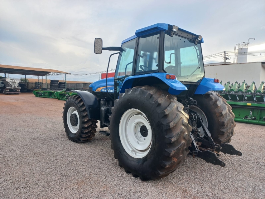 new holland trator tm 140 - diesel 1p semiautomatico 1999