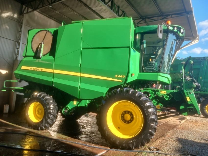john deere colheitadeira s440 diesel 1p semiautomatico 20190