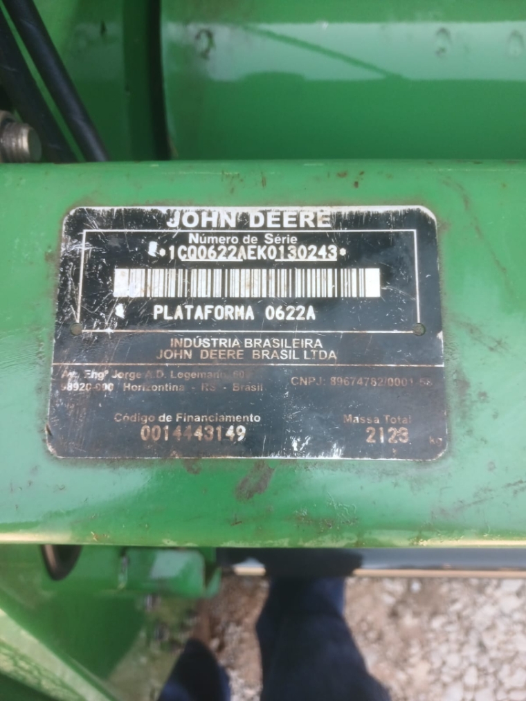 john deere colheitadeira s440 diesel 1p semiautomatico 20199