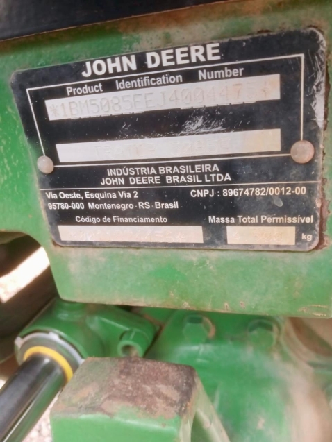 john deere trator 5085e diesel 1p manual 20184