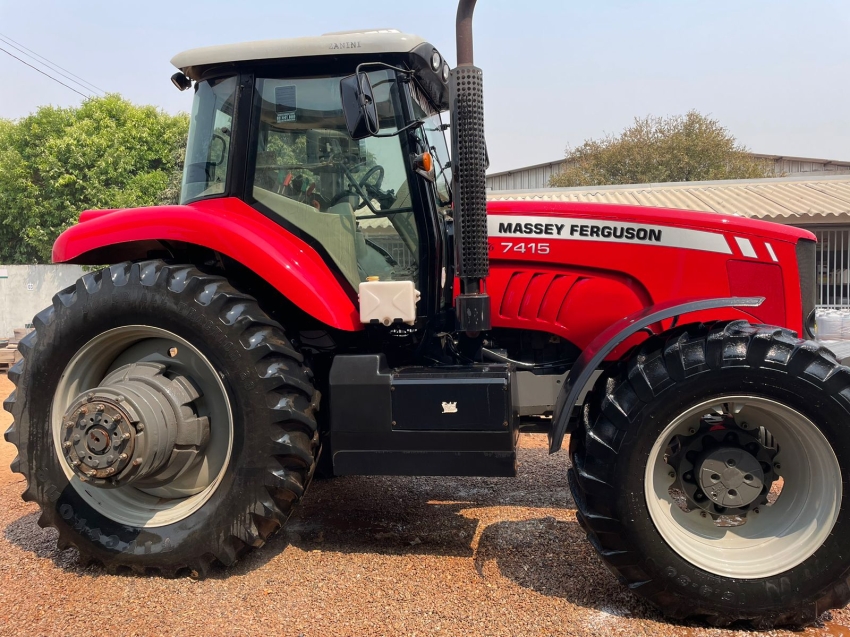 massey ferguson trator 7415 - diesel 1p automatico 2016