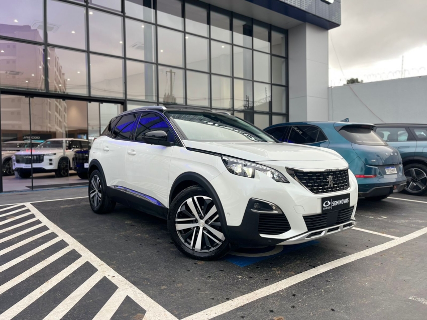 peugeot 3008 1.6 griffe pack thp 16v gasolina 4p automatico flex 2020