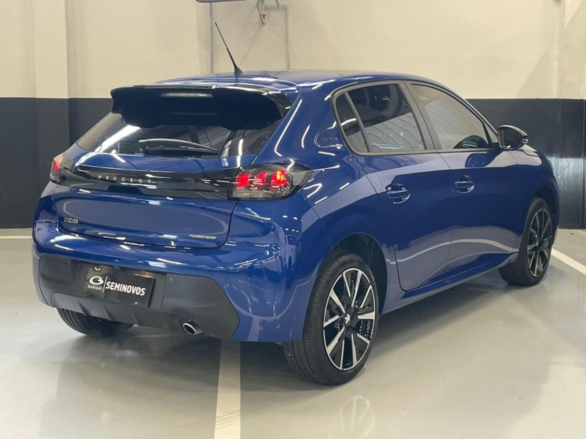 peugeot 208 1.0 turbo 200 flex style cvt 4p automatico 20243