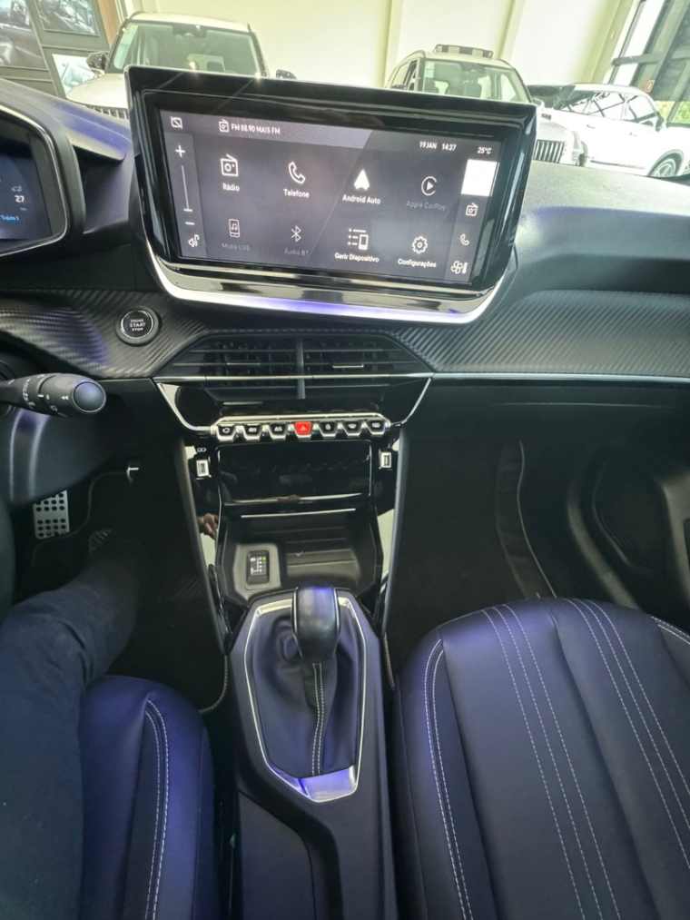 peugeot 208 1.0 turbo 200 flex gt cvt 4p automatico 20258