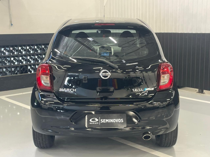 nissan march 1.6 sl 16v flexstart 4p xtronic flex automatico 20174