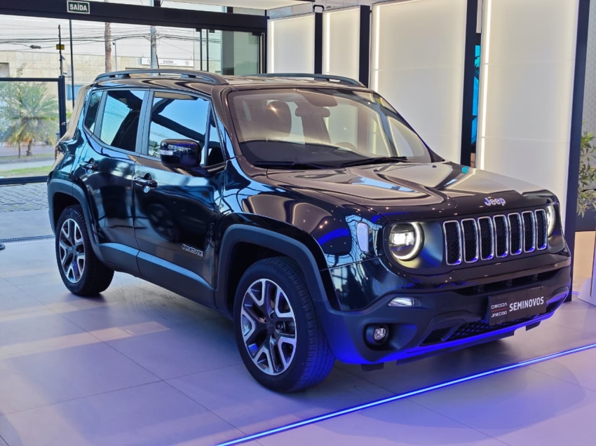 jeep renegade 1.8 16v flex longitude 4p automatico 2021