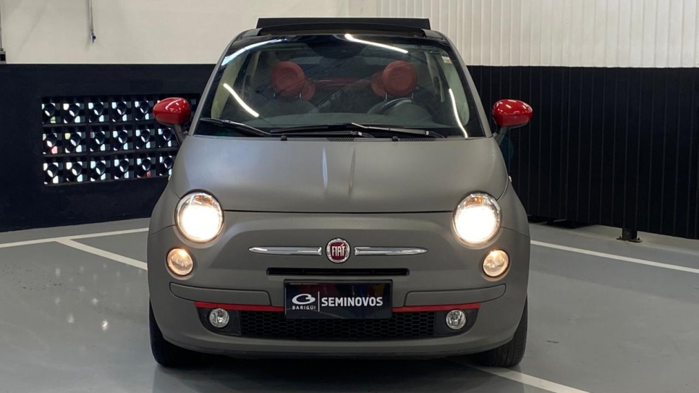 fiat 500 1.4 cabrio 8v flex 2p automatizado automatico 2014
