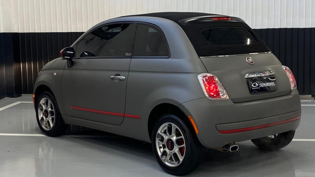 fiat 500 1.4 cabrio 8v flex 2p automatizado automatico 2014