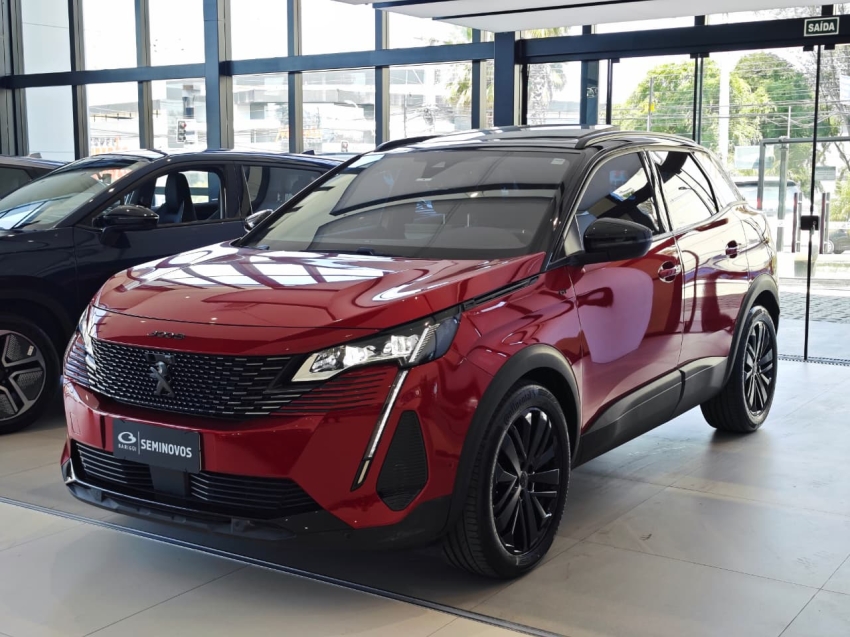 peugeot 3008 1.6 16v thp gasolina gt pack automatico 4p 2023