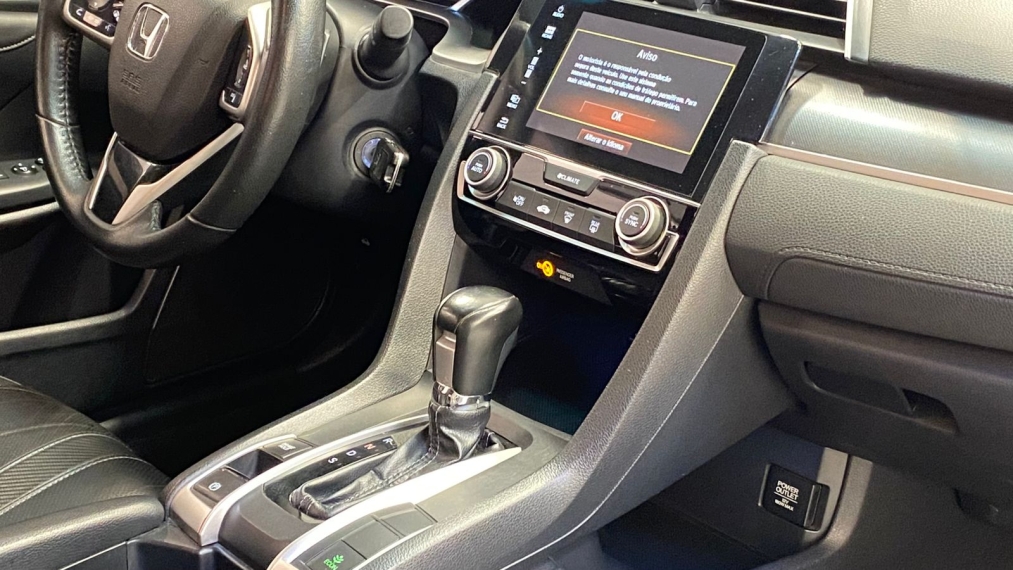 honda civic 2.0 16v flexone exl 4p cvt flex automatico 2019