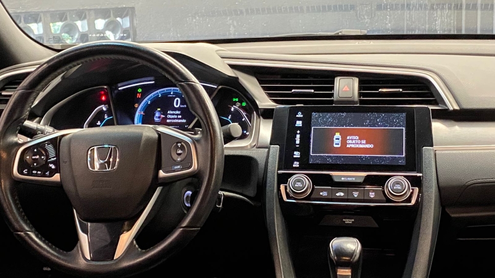 honda civic 2.0 16v flexone exl 4p cvt flex automatico 2019