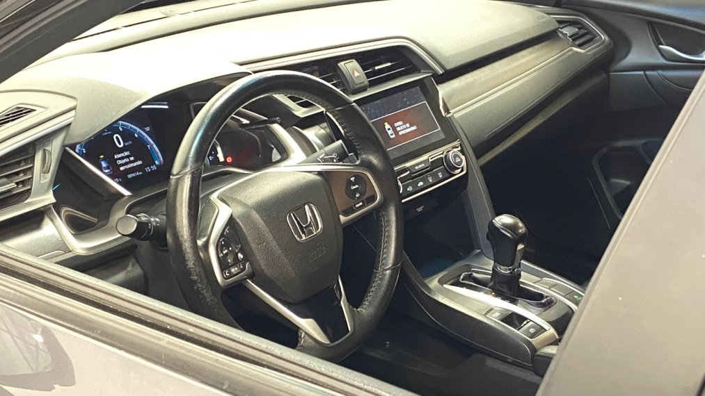 honda civic 2.0 16v flexone exl 4p cvt flex automatico 2019