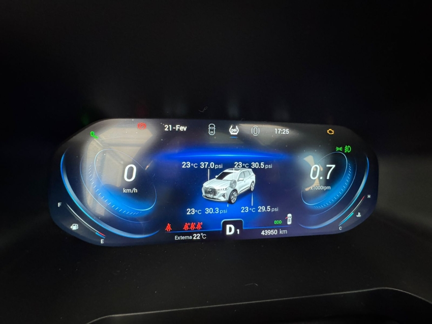 caoa chery tiggo 7 pro 1.6 tgdi gasolina dct 5p automatico 20236