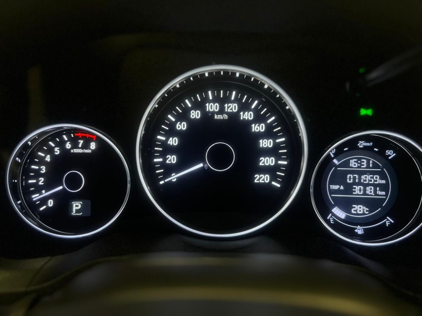honda hr-v 1.8 16v flex exl 4p automatico 202116