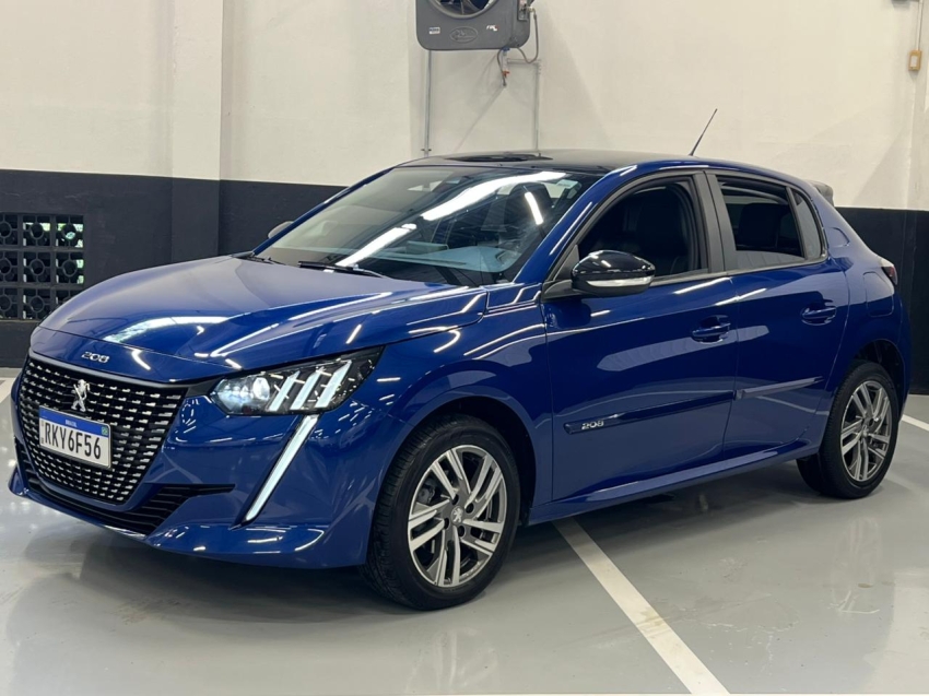 peugeot 208 1.6 16v flex griffe at6 4p automatico 2022