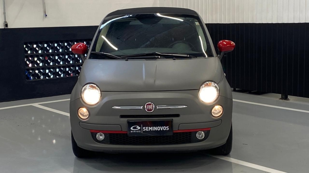 fiat 500 1.4 cabrio 8v flex 2p automatizado automatico 2014