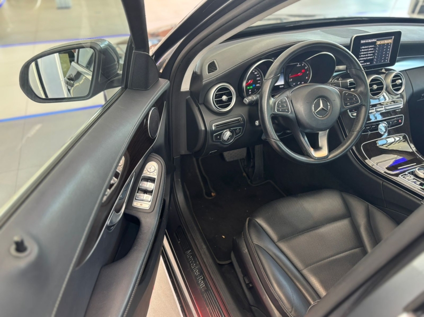 mercedes-benz c 180 1.6 cgi flex avantgarde 9g-tronic gasolina 4p automatico 20189
