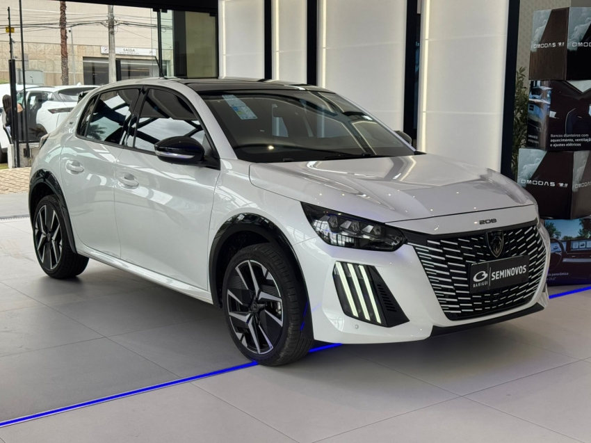 peugeot 208 1.0 turbo 200 flex gt cvt 4p automatico 2025
