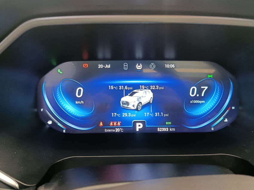 caoa chery tiggo 7 pro 1.6 tgdi gasolina dct 4p automatico 20238