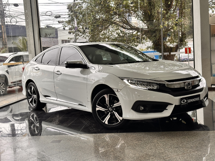 honda civic 1.5 16v turbo gasolina touring 4p cvt automatico 2017