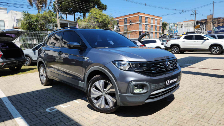 volkswagen t-cross 1.0 200 tsi total flex comfortline automatico 4p 2020