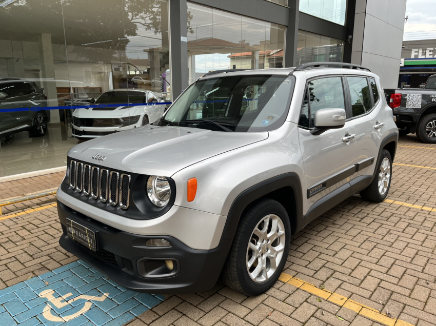 jeep renegade 1.8 16v flex longitude 4p automatico 20163