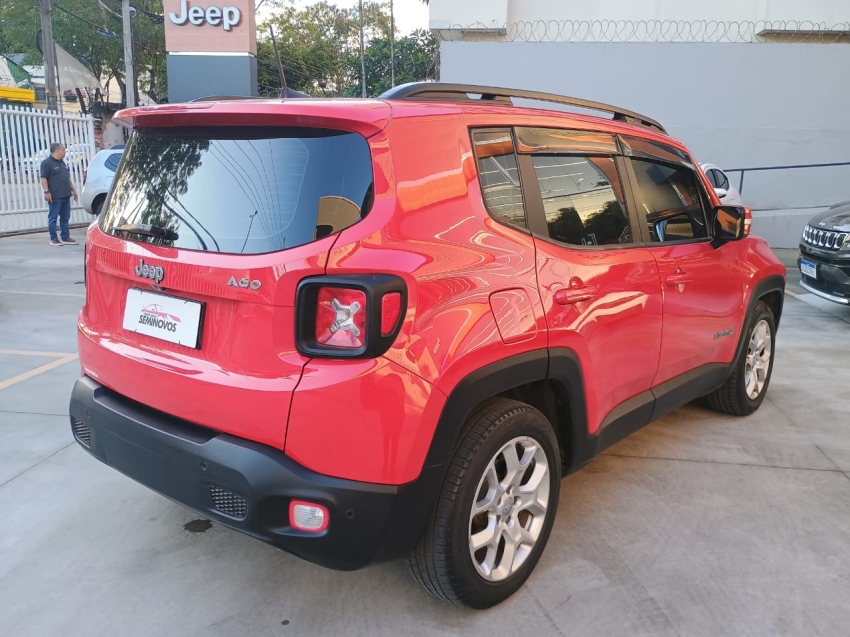 jeep renegade 1.8 16v flex longitude 4p automatico gnv 2016
