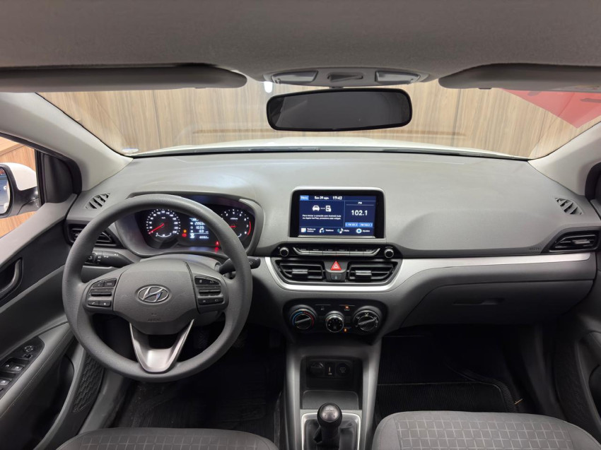 hyundai hb20s 1.0 12v flex comfort man 23/24 seminovo