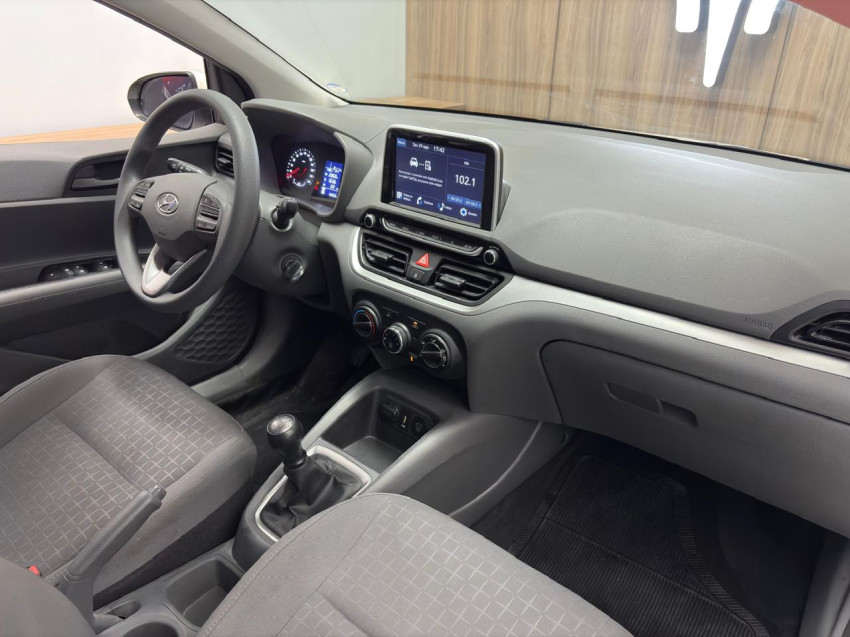 hyundai hb20s 1.0 12v flex comfort man 23/24 seminovo
