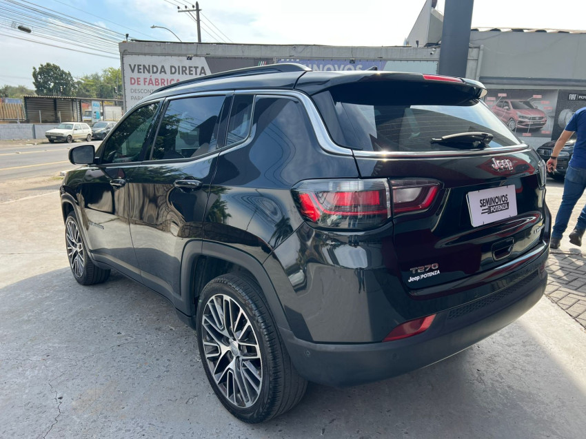 jeep compass 1.3 t270 turbo flex limited at6 23/23 seminovo jeep compass 1.3 t270 turbo flex limited at6 23/23 seminovo