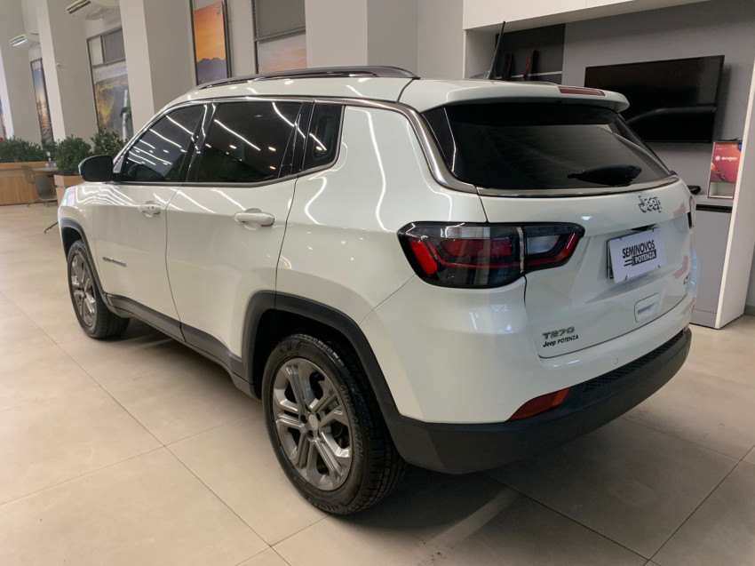 jeep compass 1.3 t270 turbo flex longitude at6 23/23 seminovo5