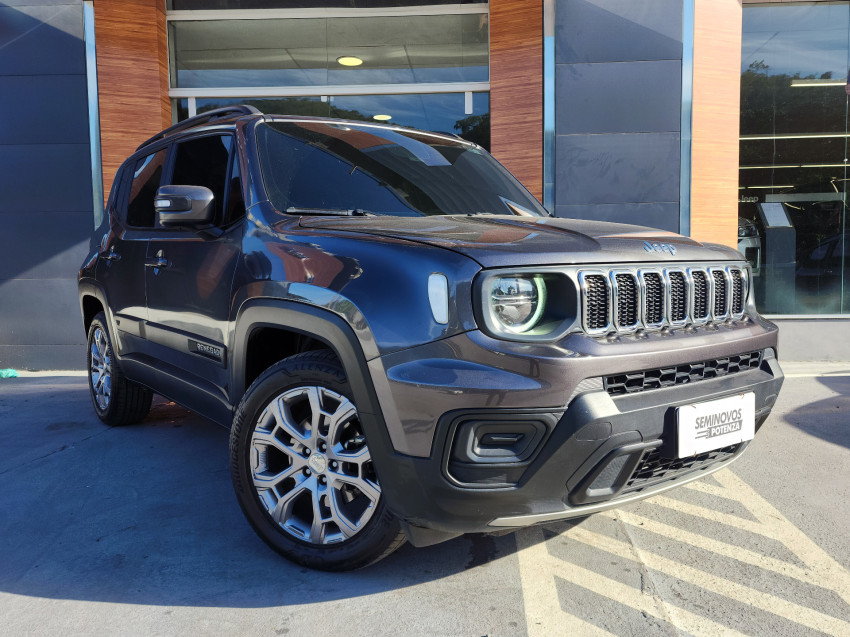jeep renegade 1.3 t270 turbo flex longitude at6 24/25 seminovo1