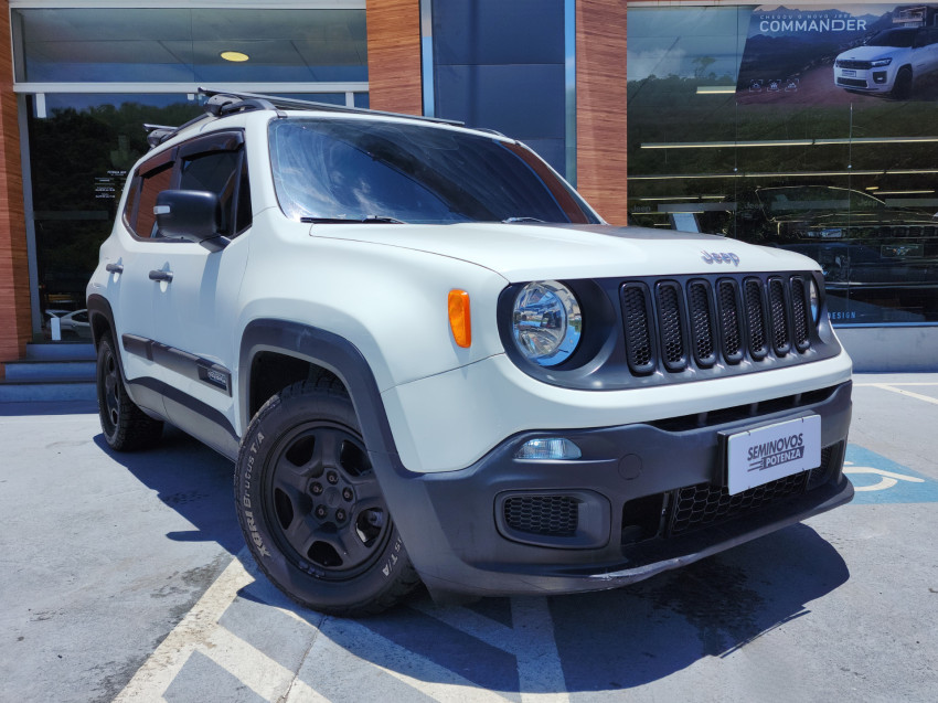 jeep renegade 1.8 16v flex sport 4p at 17/18 seminovo1
