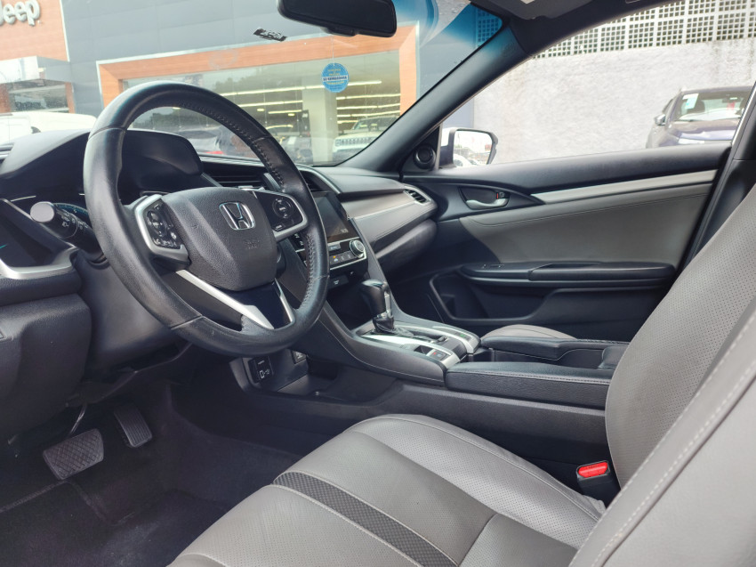 honda civic 2.0 16v flexone exl 4p cvt 19/20 seminovo5